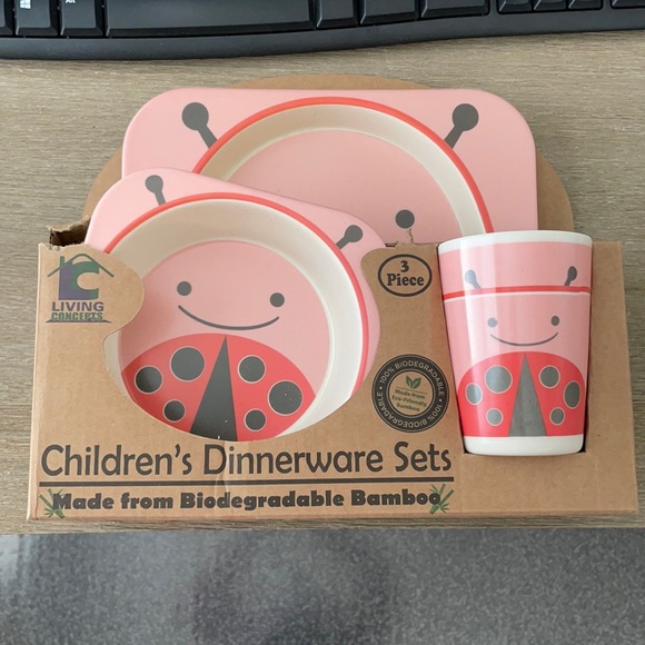 Other - Children’s Ladybug Dinnerware Set
